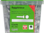 Savisriegiai su grąžteliu ESSVE, 5,5 x 25 mm, CorrSeal, 250 vnt.