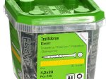Terasiniai medsraigčiai ESSVE, 4,2 x 30 mm, A4 nerūdijantis plienas, 250 vnt.