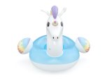 Pripučiamas plaustas BESTWAY Supersized Unicorn Ride-On, vienvietis, 2,24x1,64 m, 41113