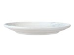 Lėkštė PORLAND PIOLI, porcelianas, skersmuo 23 cm, baltos ir mėlynos sp.