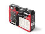 Įrankių komplektas TRIMAX, komplekte 1/2", 3/8", 1/4'' terkšliniai veržliarakčiai ir galvutės, 222 vnt.
