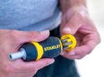 Atsuktuvas STANLEY 0-66-358, su antgaliais, 6vnt.