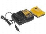 Akumuliatorinis bešepetėlinis gręžtuvas DEWALT DCD708P2T-QW, maks. sukimo momentas 65 Nm, 18 V, 2 x 5,0 Ah akumuliatoriai ir kroviklis, lagamine