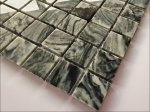 Natūralaus akmens mozaika MONA MOSAICS T02, 305 x 305 x 6 mm, 15 vnt./dėž., spl. pilkas marmuras