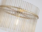 Pakabinamas šviestuvas SEARCHLIGHT Swizzle, E27, 1 x 60W, 230V, 400 x 400 x 260 mm, maksimalus aukštis 1200 mm, 55621CP
