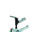 Paspirtukas GLOBBER Go Up Sporty Lights V2, mėtinės spalvos, apkrova iki 20kg