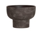 Keraminis lauko vazonas 4Living Iraklion, rudos sp., 32 x 32 x 23,5 cm.