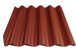 Banguotas lakštas ETERNIT Banga L12, matmenys 875 x 920 mm, tamsiai raudona spalva, 270984