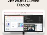 Monitorius LG UltraWide 34U601B-B, 34", VA lenktas (Curved), 120 Hz, 5 ms