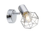 Kryptinis šviestuvas GLOBO Xara I, E14, 1 x 40W, 230V, chromas, 100 x 130 x 150 mm, 54802-1