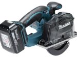 Akumuliatorinis diskinis metalo pjūklas MAKITA DCS552Z, 18 V, 51 mm, ø136 mm, Be akumuliatorių ir kroviklio!