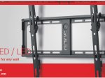 Televizoriaus laikiklis ONE FOR ALL WM4425, tinka 32"-70" televizoriams, max 60kg, juodos sp.