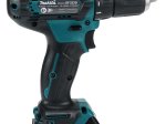 Akumuliatorinis gręžtuvas MAKITA DF333DWAE, 12V MAX, 2x2,0 Ah Li-ion 30/14 Nm, 1,0kg, LED 2-greičiai