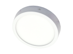 Montuojamas šviestuvas panelė TOPE Modena, 16W, 1168lm, 3000K, IP44, apvali, paviršinė, baltos sp.