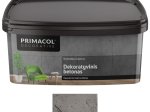 Dekoratyvinis betonas PRIMACOL Mont Blanc, 8 kg, tamsiai pilkas