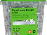 GKP sraigtai laukui su grąžteliu į metalą ESSVE, 3,5X25 C4 CorrSeal, 1000