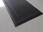  Kilimėlis RICCO OLYMPIA, 45 x 75 cm, 100% PP, gumos pagrindas, pilkos spl., 451-001