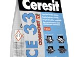 Plytelių tarpų glaistas CERESIT CE33, COMFORT GROUT ANTRACITE, 2kg