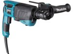 Elektrinis perforatorius MAKITA HR2630TJ, 3 darbo režimai, galia 800 W, smūgio jėga 2,4 J
