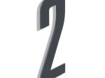Namo numeris 2, 150 mm, antracito sp, nerūdijantis plienas