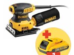 Elektrinis vibracinis šlifuoklis DEWALT DWE6411-QS, galia 230 W, 140x115 mm