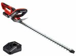 Akumuliatorinės gyvatvorių žirklės EINHELL GC-CH 1855/1 Li Kit, 18 V, darbinis plotis 62 cm, svoris 3,35 kg, 2,5 Ah akumuliatorius ir pakrovėjas