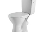 Klozetas CERSANIT MITO Senator, pastatomas, dvigubas nuleidimas 3/6 L, horizontalus nubėgimas, įvadas iš apačios, be dangčio, K100-302