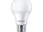 LED lempa PHILIPS, 10W (=75W), E27 A60, 220-240V, 4000K, 1055 lm, matinė