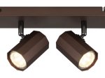 Kryptinis šviestuvas GLOBO James, GU10, 4 x 25W, 230V, matinės bronzos spalvos, 530 x 60 x 145 mm
