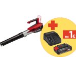 Akumuliatorinis lapų pūstuvas EINHELL GP-LB 18/200 Li GK-Solo, 18 V,  oro srautas 200 km/h, svoris 2,15 kg, be akumuliatoriaus ir pakrovėjo