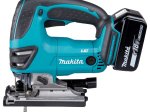 Akumuliatorinis siaurapjūklis MAKITA DJV180Z, 18 V Li-ion, be akumuliatorių ir kroviklio