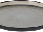 Lėkštė, keraminė, skersmuo 26 cm, rudos sp.