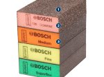 Stačiakampė šlifavimo kempinė BOSCH S471 Standard, 69 x 97 x 26 mm, smulki