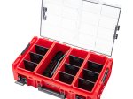 Smulkių reikmenų dėtuvė QBRICK One 2Xl 2.0 Red, + adapteris (2 vnt.), 58, 2 x 38, 7 x 17,2 cm