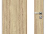 Laminuotos vidaus durys su užlaida VOSTER Metrix, dešininės, spalva Bleached oak, matmenys 2030 x 644 x 40 mm