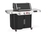 Dujinė kepsninė WEBER Genesis EX-335, 3+1 degiklis, 11,4kw, 160x157x78cm, su ratukais, juoda