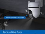 Išmanioji lauko kamera TP-LINK Tapo C520WS, pasukama