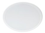 Montuojamas šviestuvas panelė PHILIPS Meson, įleidžiama, LED 20 W, 4000 K, 2200 lm, apvali, baltos sp., 190 mm skersmens