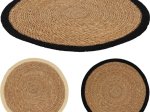 Stalo padėkliukas, apvalus, 2 skirtingos sp., skersmuo 37 cm