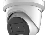 Išmanioji lauko kamera HIKVISION DS-2CD2347G2H-LIU, kupolinė vaizdo stebėjimo kamera, 4 MP, 30 m IR, IP67, palaiko microSD iki 512 GB, juoda sp.