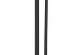 Dušo komplektas GROHE VITALIO START 250, su termostatiniu maišytuvu, 250mm lietaus galva ir 2-jų srovių 110mm dušeliu, juodos matinės spalvos,  26696001
