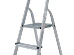 Kopėčios HERVIN EQUIPMENT, aliuminės, buitinės, 3 pakopų, 590-1250 mm, HSL003A