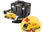 Akumuliatorinis juostinis šlifuoklis DEWALT DCW220NT-XJ, 75x533 mm, 18 V, be akumuliatorių ir kroviklio, lagamine