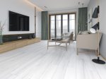Akmens masės plytelės BUENO EURO MADRID Aspen Wood Bianco, 20 x 120 cm, 1,200 m2/dėž., rektifikuotos, glazūruotos, spl. balta