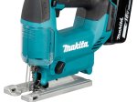 Akumuliatorinis siaurapjūklis MAKITA DJV186Z, 18 V, 65 mm, be akumuliatorių ir kroviklio