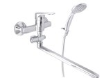Vonios maišytuvas RUBINETA Luka-12/C, su dušo komplektu, Lietuva