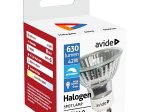 Halogeninė lempa AVIDE At-0505, 42W(=60W), GU10, 630 lm42W(=60W)