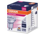 LED lempa OSRAM, 4,3W (=50W), GU10 36°, WW, 2700K, 220-240V, 350 lm, 25.000 val.