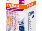 LED Lempa OSRAM Parathom, 8W, E27, 220-240V, 2700K, filamentinė, atitinka 75W lemputę