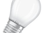 LED Lempa OSRAM Parathom, 4W, E27, 220-240V, 2700K, filamentinė, matinė, burbuliukas, atitinka 40W lemputę